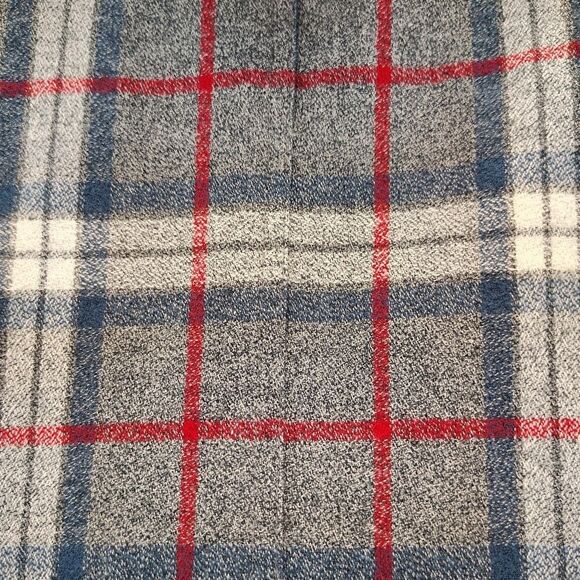 Flag & Anthem Paxton Plaid Hooded Flannel Thermal Lined Shacket Red/Blue/Gray XL - Picture 11 of 12